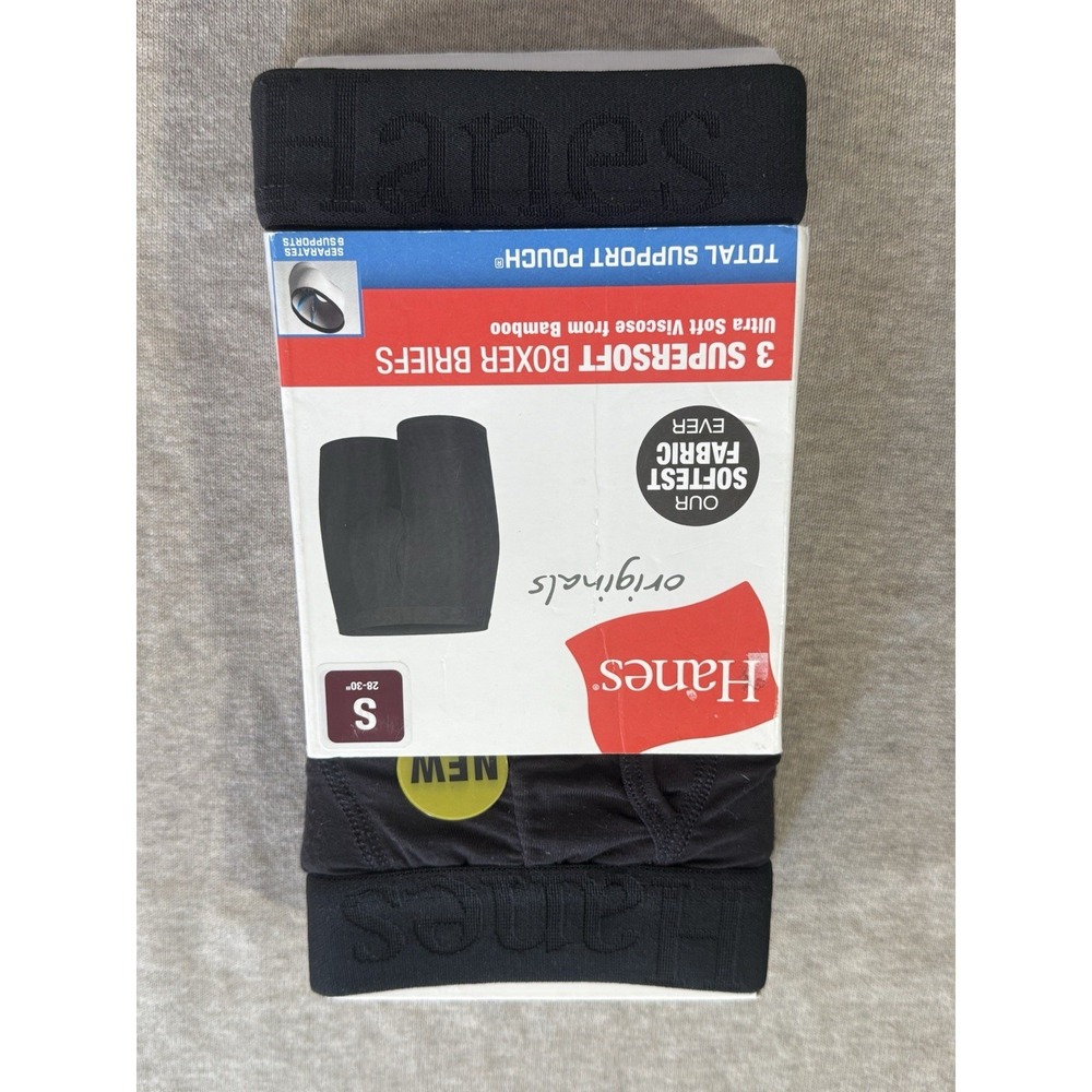 Hanes Boxer Briefs 3 Pack S 28-30